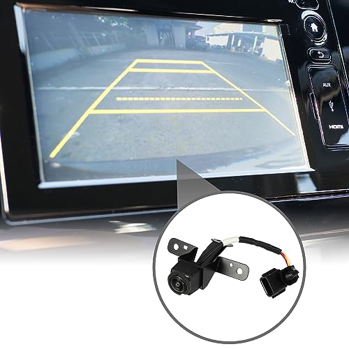 Image of Rear View Back Up Camera No.284F1-6FL0A - Car Rear Park Assist Reverse Camera - for Nissan Rogue 2018-2020 Plastic Black - 1 Pc