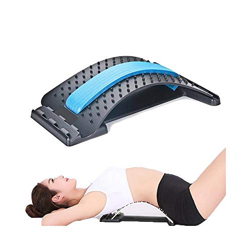 Masseurs pour le dos, Magic Stretcher Fitness Équipement de Stretch Soutien, Lombaire Relaxation Mate, Civière Appareil pour Etirer le Dos, Etirement Lombaire, Get Tension Musculaire
