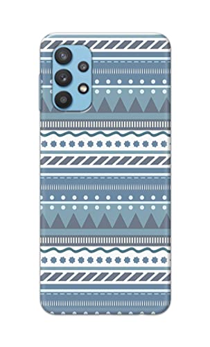 Image of Printed Hard Back Cover Case for Samsung Galaxy A32 4G Back Cover (Seamless Geometric Tribal Pattern) -1803