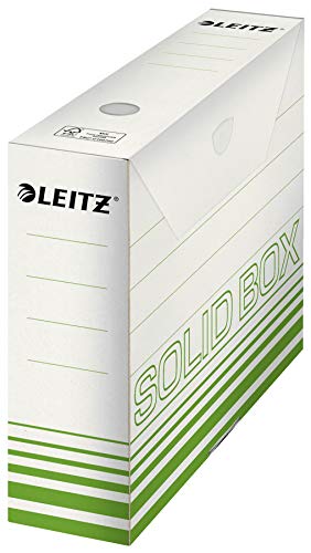 Preisvergleich Produktbild Esselte Leitz Archivbox Solid, 80mm, Wellpappe, hellgrün