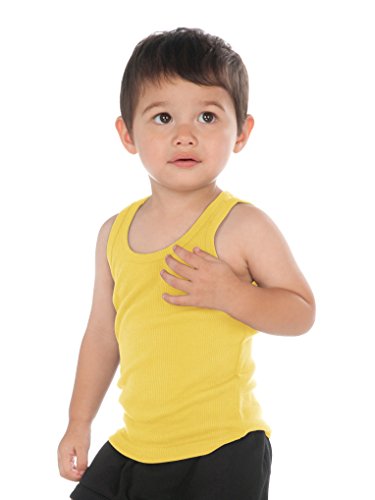 Kavio! Unisex Infants Beater Tank (Same I2Y0514) Yellow 18M