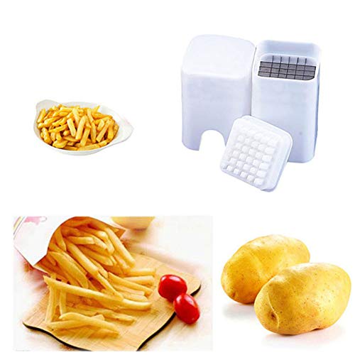 Foto von Kartoffelhacker Praktische Kartoffelchips Pommes und Gemüsesticks Cutter Slicer Pommes Frites Schneider Home Kitchen Tools