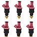 6 Fuel Injectors 0280150440 Fit for BMW E36 328i M3 E39 Z3 M52B28