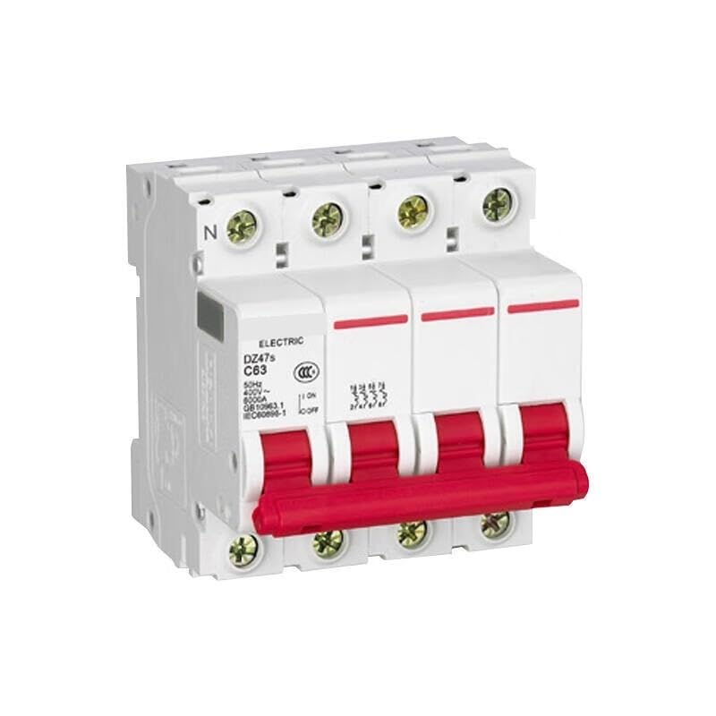 Disjoncteur DZ47s Type C 3P+N 25A pour pompe et climatisation