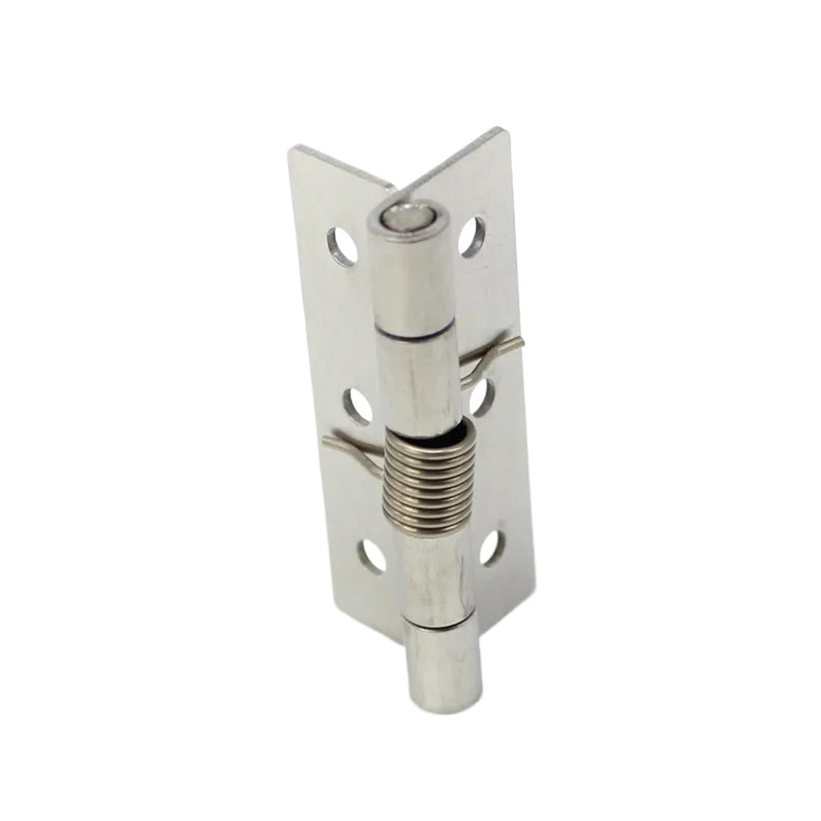 8pcs Spring Door Hinge 304 Stainless Steel Load-Bearing Self-Closing Rebound for Oven and Carriage for Gates