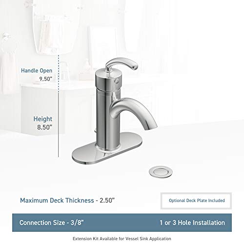 Moen S6500 Icon single-handle Lavatory Faucett con...