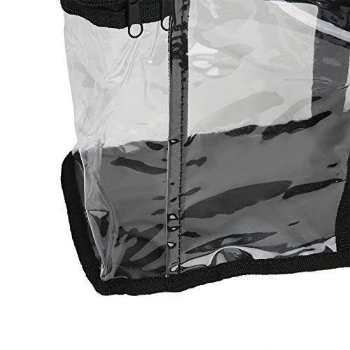 Betttasche, Buch Aufbewahrungstasche Tragbare Transparent Große Kapazität Buch Organizer, Aufbewahrungsorganisator Für CD-Buch, Haushaltswerkzeug-Sammlung
