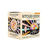 Gift Republic Kitchen Disco Light Up Timer β 60-Minute Countdown, Plays 2 Disco Tunes, Lights Up, Fun Cooking Accessory and Kitchen Gadget for Music Lovers
