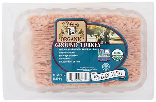 Mary's, Organic Ground Turkey, 16 Ounce