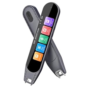 Scanning Translator Pen 142 Languages Offline Translation Portable AI Reading Tool OCR Text to Speech for Dyslexia Learning Difficulties