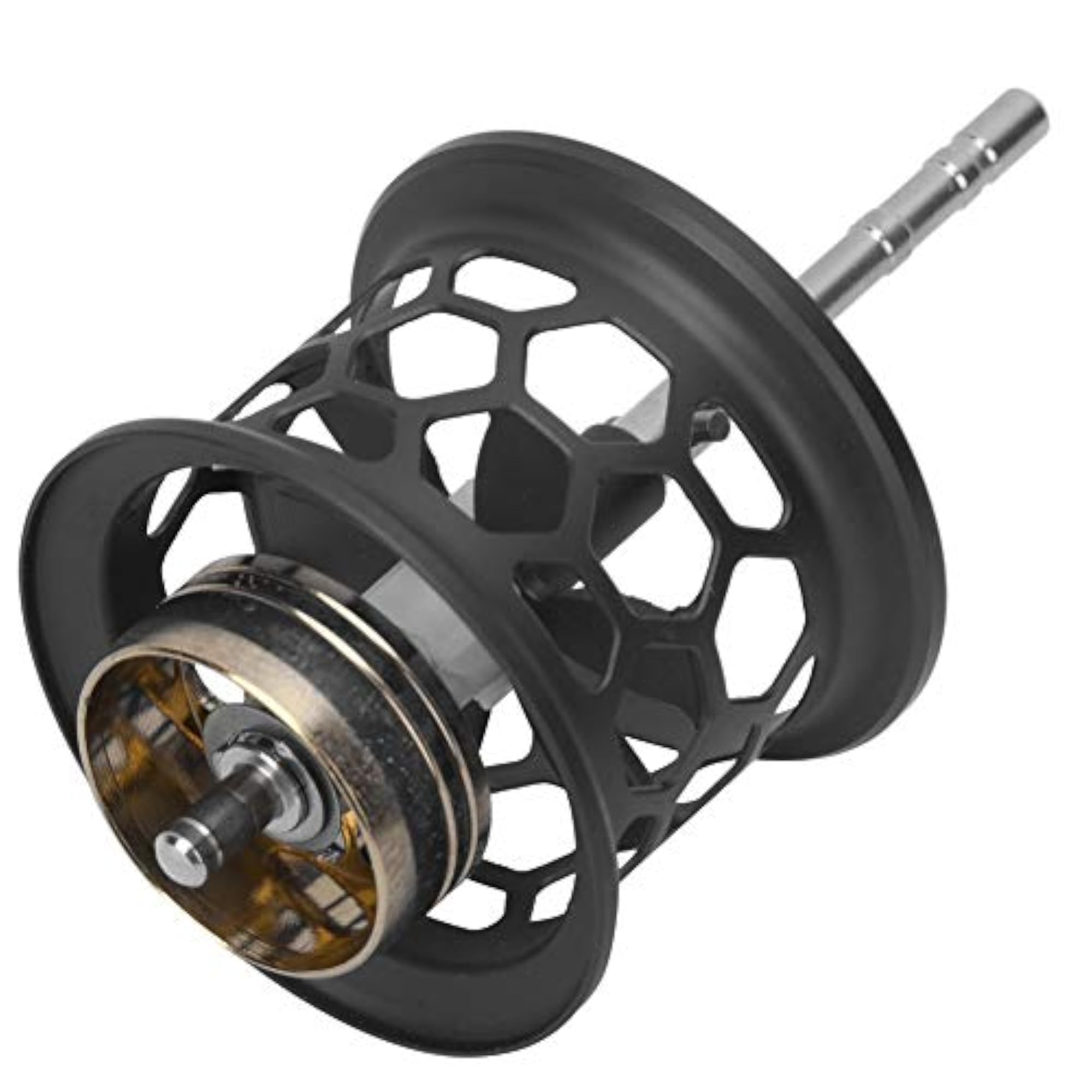 Lightweight Design Fishing Round Spool, Resistant to Seawater