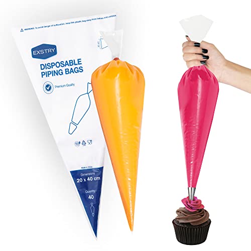 EXSTRY Large 16 Inch Disposable Piping Bags