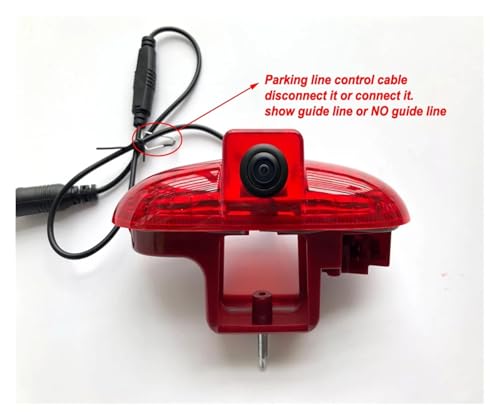 Système de caméra de recul Trafic 2001-2014 avec écran U et feu stop LED - 4