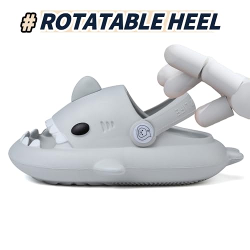 Kids Shark Slides Toddler Girls Boys Cute Cartoon Summer Cloud Slippers Toddler Baby Non-Slip Beach Pool Shower Shoes3