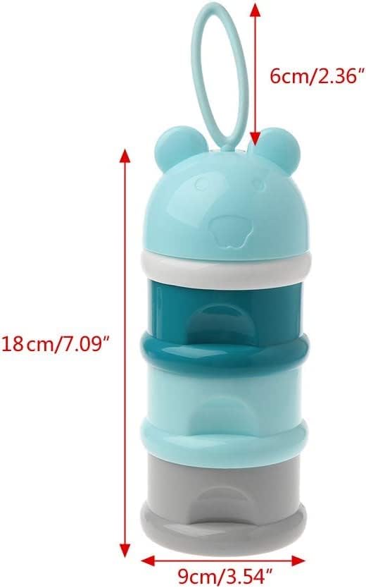 Image of V2H 3 Layer Baby Food Container for Travelling, Baby Tiffin Box for Infants 6 Month, breastmilk Storage Container, Baby Food Box for Travelling, Snacks Box for Babies (Multicolor)