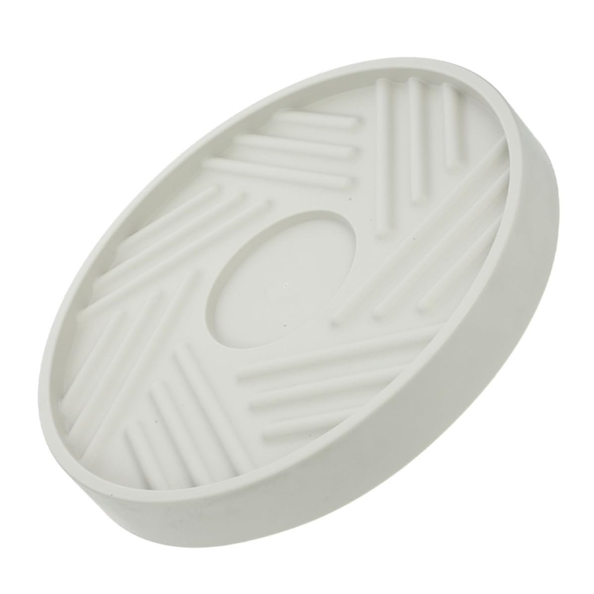 Support à plantes anti-fatigue avec plateau en acier titane et PP