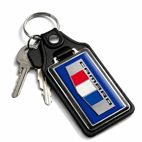 Image of Brotherhood Car Key Chain for Camaro - 6th Gen Tri Bar Designs