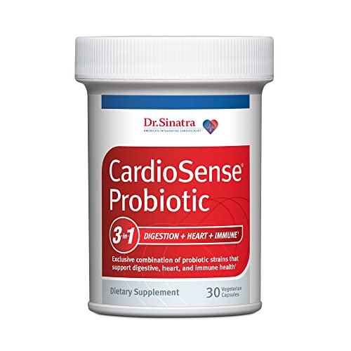 Dr. Stephen Sinatra’s CardioSense Probiotic Delivers 12 Billion CFUs of Clinically Validated Floradapt Probiotic Blends for Better Digestive, Heart, and Immune Health