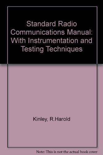 Standard Radio Communications Manual: With Inst... 0138423865 Book Cover