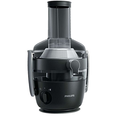 Philips HR1919/70 Entsafter, FiberBoost, QuickClean Technologie, Vorspülfunktion, 1000 W, schwarz