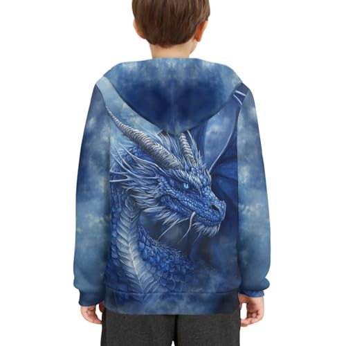 HUIACONG Hoodies for Boys Girls Youth Kids Crewneck Hooded Pullover Long Sleeve Sweatshirts4