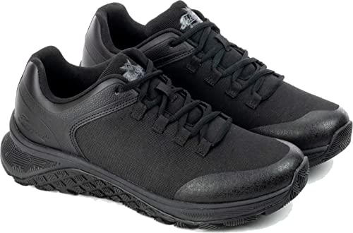 Thorogood T800 Series Non-Metallic Oxford Shoes for Men and Women - Durable Black Knit Upper with EVA Midsole and Slip-Resistant Rubber Outsole - Main Image