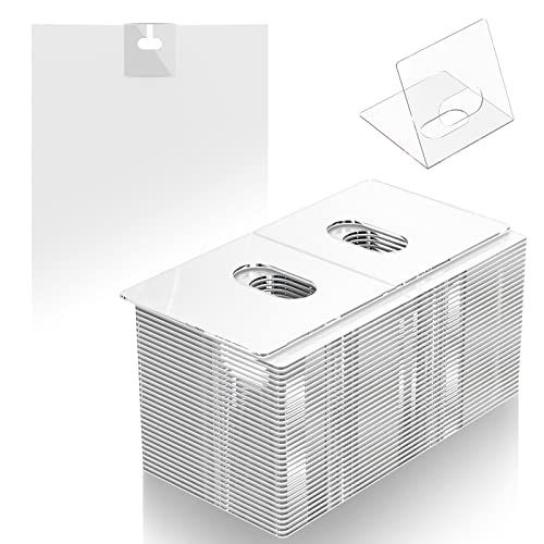 Xupai 30 Sets (60 Pcs) Vertical Blind Repair Tabs For Vertical Blinds Replacement Slats, Blind Fixer Tabs, Vertical Blinds Repair Kit, Upgrade Vertical Blinds Replacement Parts #TOP30