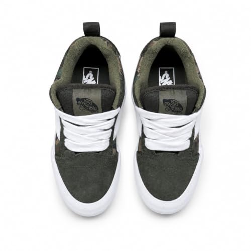 Image of Vans Kids' Knu Skool Shoe - '90s Retro Puffy Fashion Sneakers for Boys & Girls