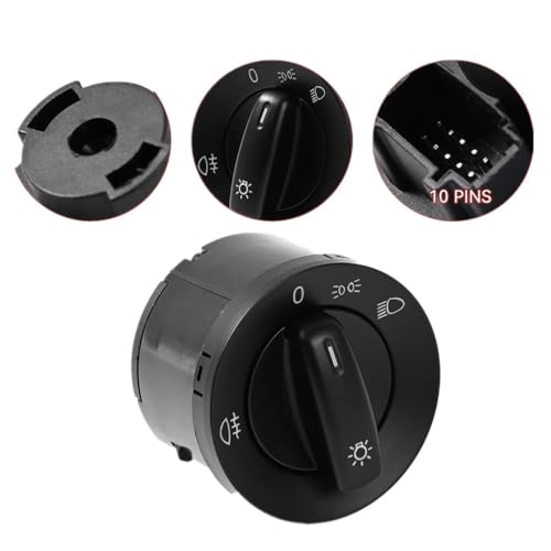 Interruptor de faros antiniebla con ajuste preciso OEM 1K0941431B para VW 5