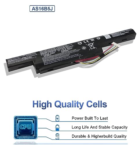 AS16B5J AS16B8J Laptop Battery Compatible for Acer Aspire E5 575 Aspire E5 575G Aspire E15 E5 575G Aspire F15 F5 573G Aspire F5 573G Laptop Battery - Image 3