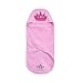 Disney Baby Bath Swaddler, Pink Baby Princess