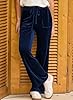 Aleumdr Womens Velvet Pants Soft Flare Leg Sweatpa... #2