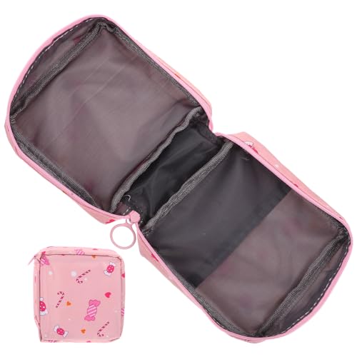 3pezzi Borsa Porta Assorbenti Igienici Multifunzionale Sacchetto Da Viaggio Elegante Per Donne Organizzatore Per Mestruazioni Design Carino e Pratico Perfetta Per Scuola e Ufficio
