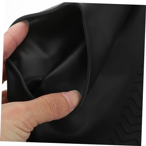 Cubrebotas de Silicona Impermeable Negro Talla L miniatura 6