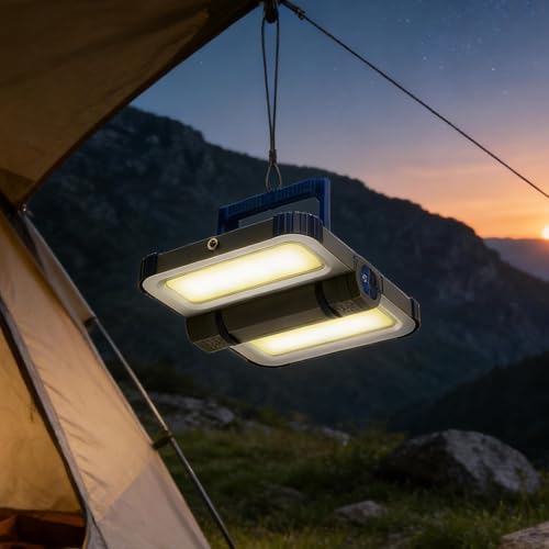 Lámpara de camping LED de larga duración para no quedarte a oscuras 4