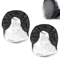 2 Stück Reifentaschen, Reifentasche Wasserdicht Schutzbezug 73 x 73cm Reifenabdeckung Schwarz Reifentüten Reifensäcke Geeignet für Autos Wohnwagen Wohnmobile Anhänger