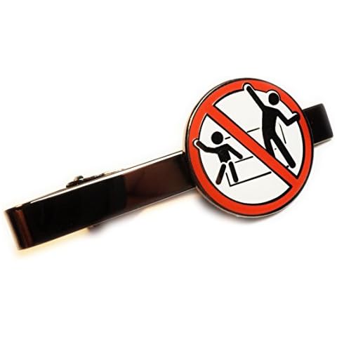 Disney Krawattenspange mit Aufschrift "No Standing Disco Dance Ride" Cover