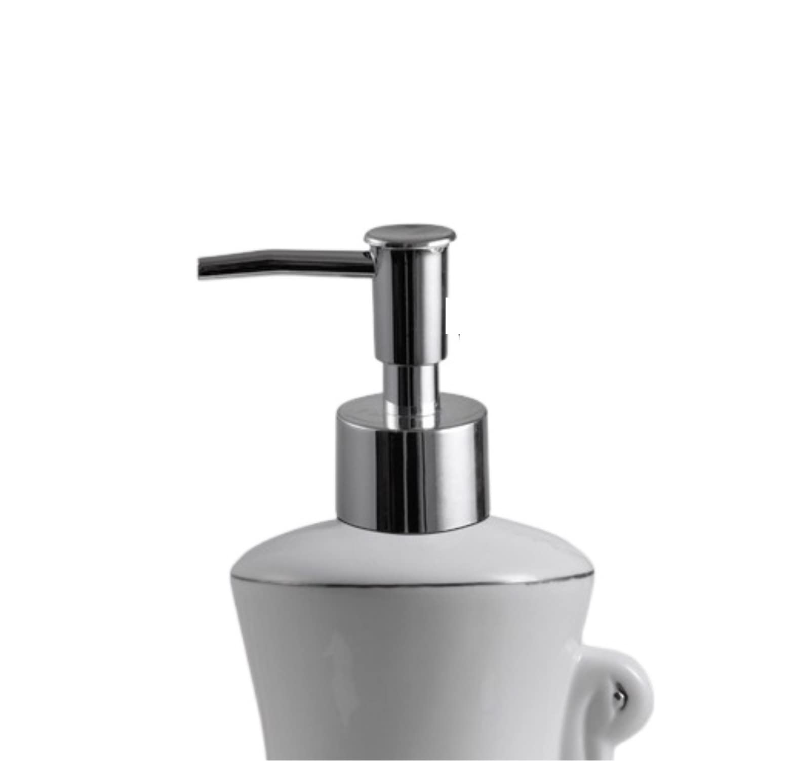 Accesorio de baño Juego de baño Cerámica Lavabo Luz Lujo Juego de baño de Cinco Piezas Juego de Accesorios de baño Blanco Cisne Juego de Accesorios de baño Estilo Europeo