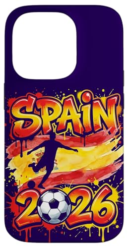 �X�y�C�� ESP 26 �t�@�� �J���t���y�C���g �X�v���b�V���t���b�O �X�}�z�P�[�X iPhone 14 Pro �p