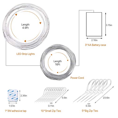 Waybelive Led Basketball Hoop Lights, Remote Control Basketball Rim Led Light, 16 Color Change By Yourself, Waterproof，Super Bright To Play At Night Outdoors,Good Gift For Kids #TOP7