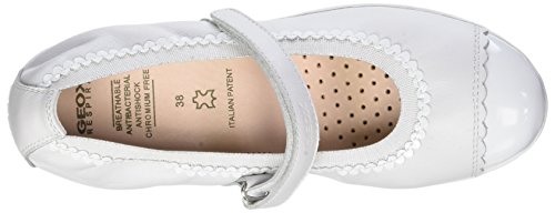 Geox JR Jodie B, Ballerine Bambina, Bianco