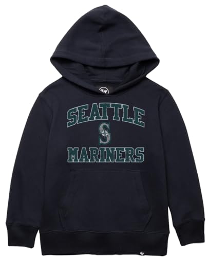 47 Seattle Mariners Union Arch Headline Hoodie (US Alpha XX-Large Regular Regular Navy)