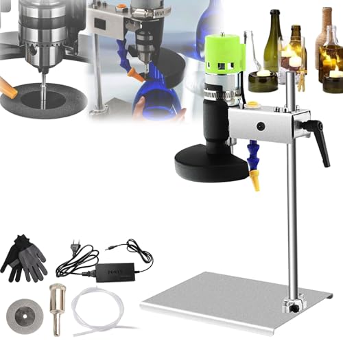 Tagliavetro Elettrico Bottiglie 150W 6000R/Min, 7 Velocità