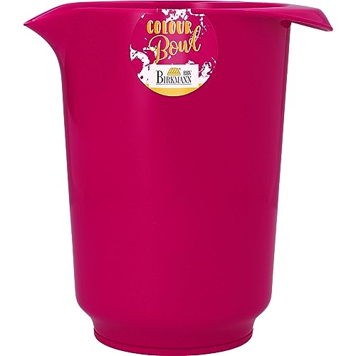 Birkmann, Colour Bowls, Rührbecher, 1,5 Liter, Schüssel aus Melamin, kratzfest, standfest, nachhaltig, granita, 709065