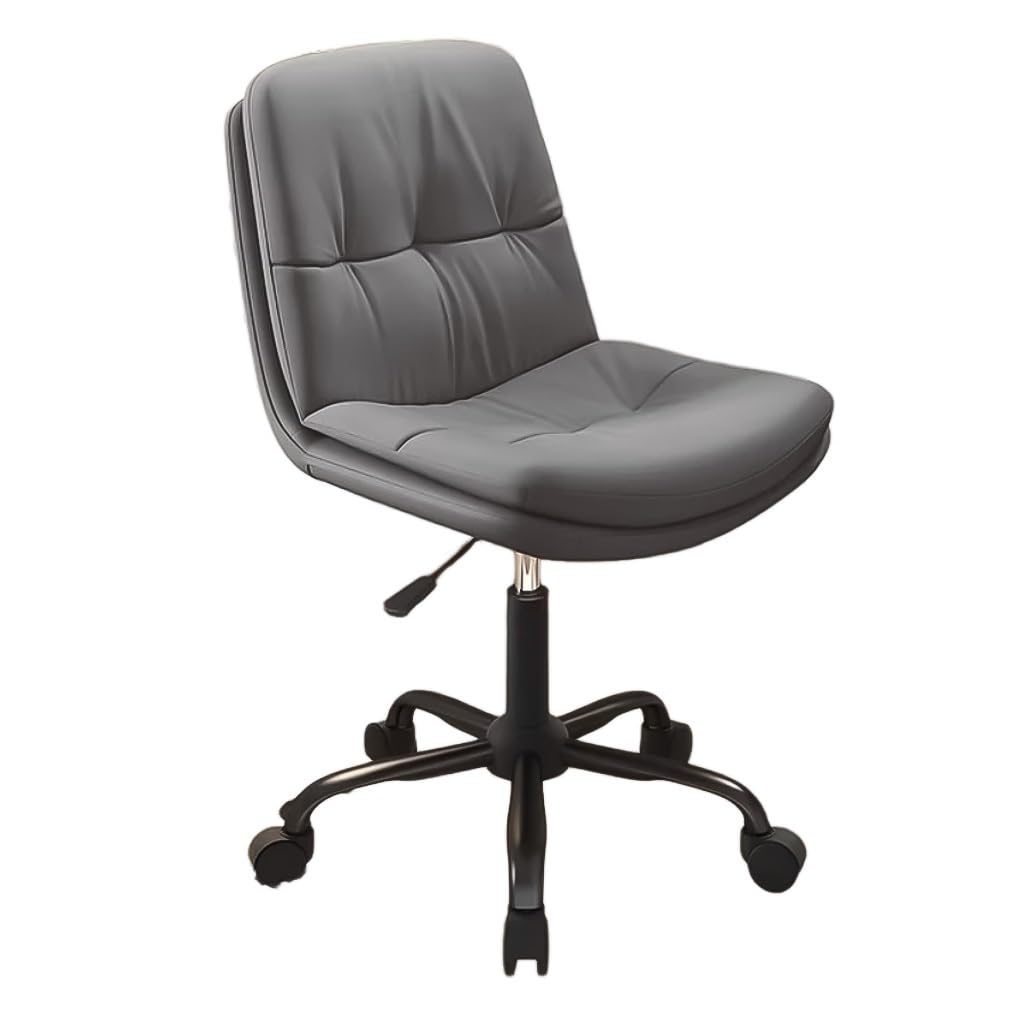 Chaise de bureau ergonomique pivotante sans accoudoirs maison