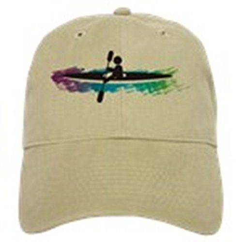 CafePress Kayak Simple Cap Unique Adjustable Baseball Hat Khaki