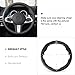 MEWANT DIY Black Artificial Leather Steering Wheel Cover for BMW (M Sport) F44 G20 G22 G30 G32 G11 G14 G15 G16 X3 G01 X4