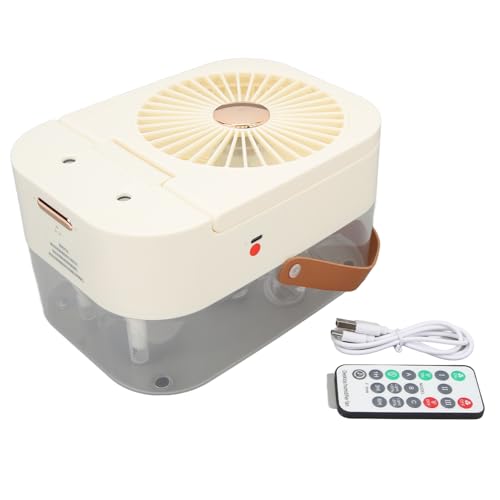 Humidificateur ventilateur portable double pulvérisation télécommande USB - 2