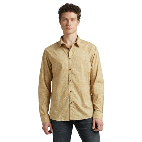 Image of Pepe Jeans Men's Casual Shirt | Trendy Printed Shirt for Men| Regular Fit | Full Sleeve | Available in Plus Size, Cotton