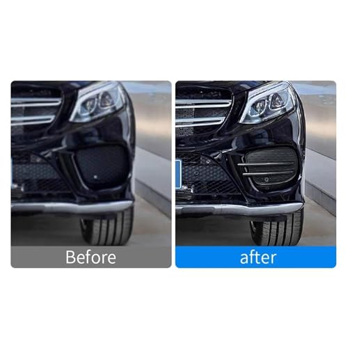 Insert de calandre antibrouillard Mercedes GLE finition Bright Black - 5